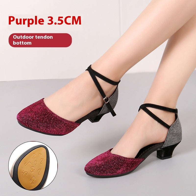 New Latin Dance Shoes Women's Soft Bottom