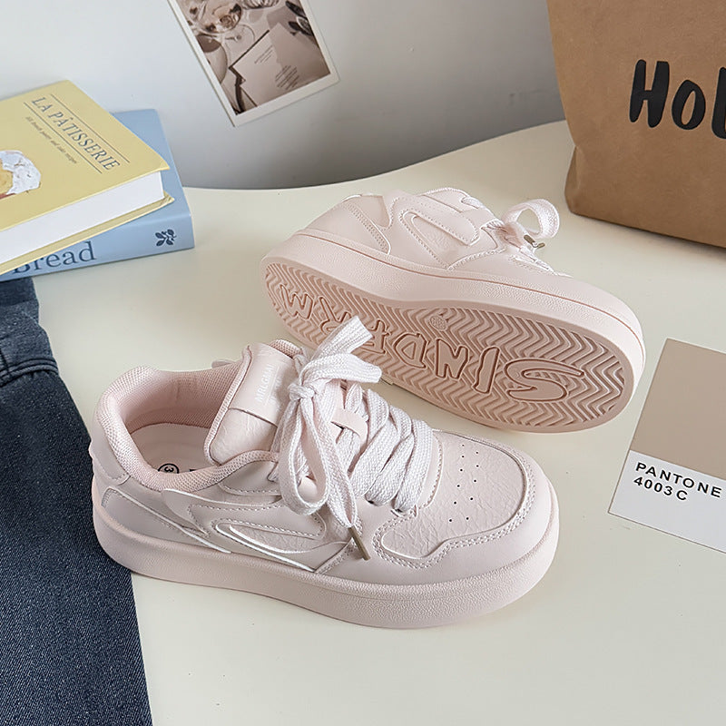 Fashionable All-match Casual Platform Skateboard Shoes