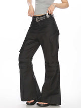 High-grade Pleated Multi-pocket Paratrooper Pants
