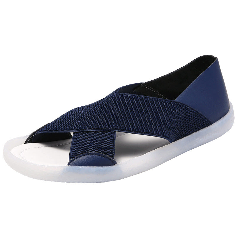 Women's Flat Flying Woven Casual Beach Shoes