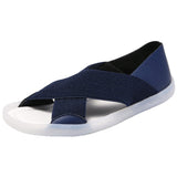 Women's Flat Flying Woven Casual Beach Shoes