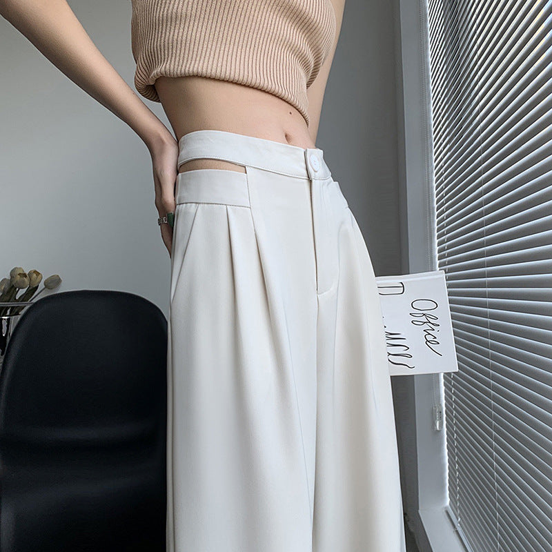 Design Sense Midriff Outfit Suit Pants For Women