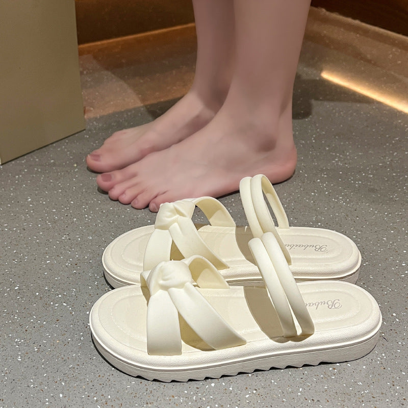 New Soft Back Thick Back Two-way Wear Sandals Women's Shoes For Outdoors