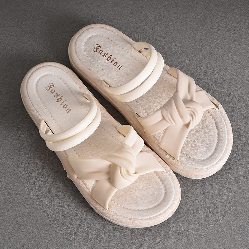 New Soft Back Thick Back Two-way Wear Sandals Women's Shoes For Outdoors