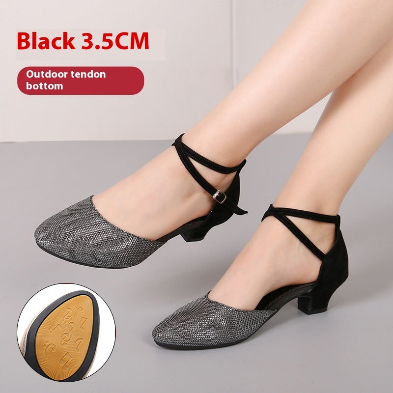New Latin Dance Shoes Women's Soft Bottom