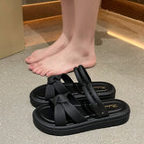 New Soft Back Thick Back Two-way Wear Sandals Women's Shoes For Outdoors